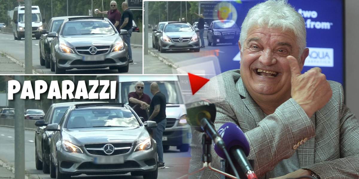 Când e vorba de afaceri, Ioan Andone blochează chiar și circulația. Cum a fost surprins celebrul antrenor la marginea Capitalei / PAPARAZZI