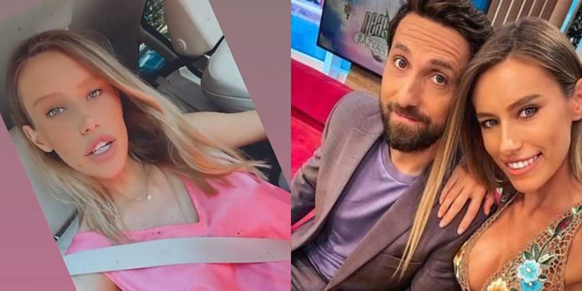 gabriela prisacariu in masina, colaj cu dani otil la antena 1