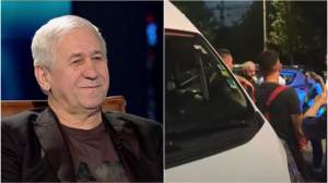 George Mihăiță, implicat într-un accident rutier, în Capitală! Marele actor, prins băut la volan / VIDEO