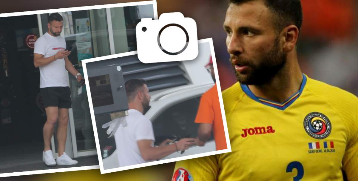 Razvan Raț a uitat de mască, dar nu și de ”recompensa” angajaților. Fostul fotbalist știe cum să întoarcă favorul / PAPARAZZI