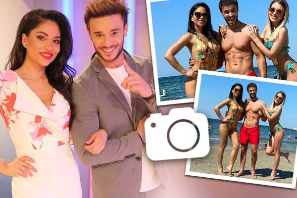 Imagini senzaționale cu prezentatorii Antena Stars, la malul mării. Cum arată Ameri Nasrin, Dima Trofim și Olga Delia în costume de baie