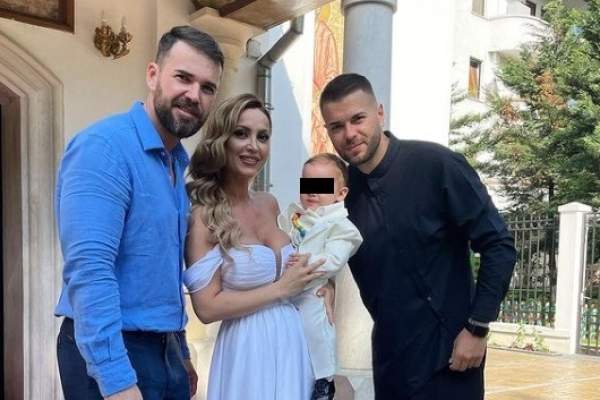Nicoleta, fosta ispită de la Insula Iubirii, și-a creștinat băiețelul. Imagini exclusive de la evenimentul cu ștaif / VIDEO