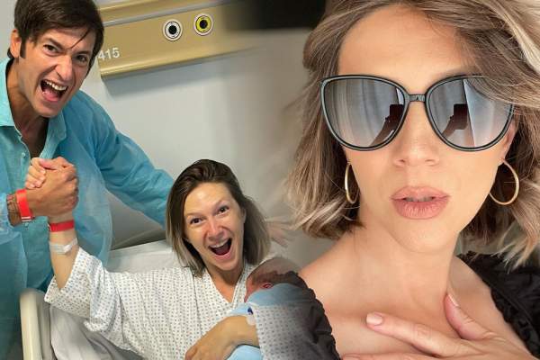 Abia a născut, dar  Adela Popescu face acum primele declarații despre următoarea sarcină: ”Ne mai trebuie o pereche de gemeni”