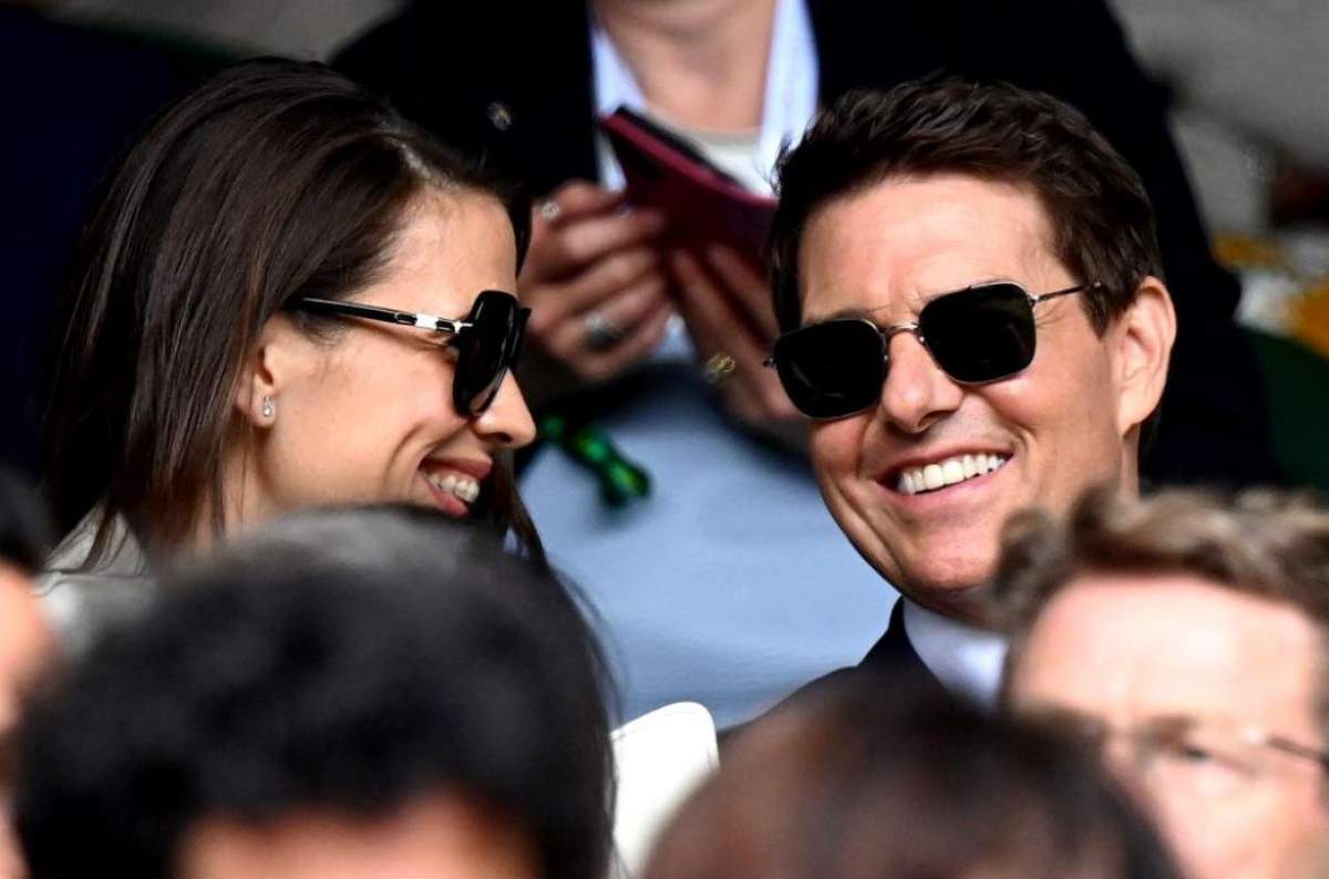 Cine este noua iubită a lui Tom Cruise. Actorul a fost însoțit de cucerirea lui la finala meciului de la Wimbledon 2021