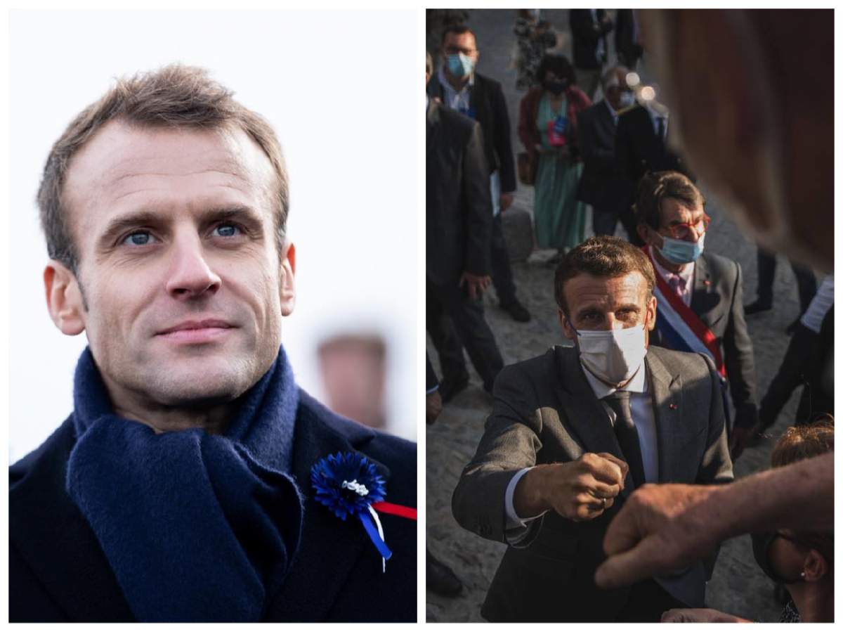 Colaj cu Emmanuel Macron, președintele Franței