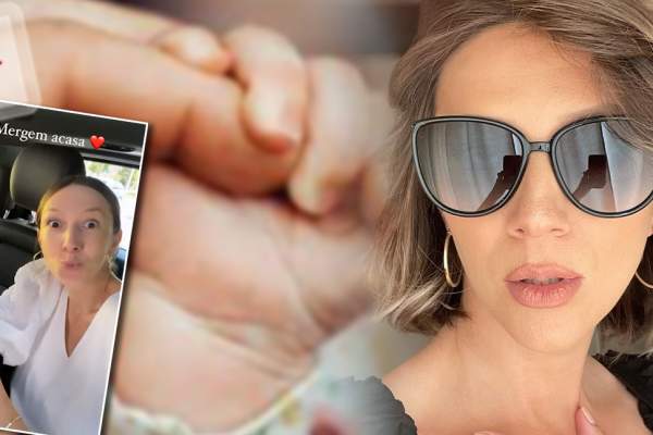 Primele imagini cu băiețelul Adelei Popescu. Vedeta a ieșit din spital și îl duce pe noul mebru al familiei acasă / VIDEO