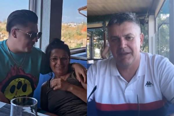 Cine sunt și cum arată părinții lui Bogdan de la Ploiești. Celebrul manelist i-a scos la un restaurant pe malul Mării / FOTO