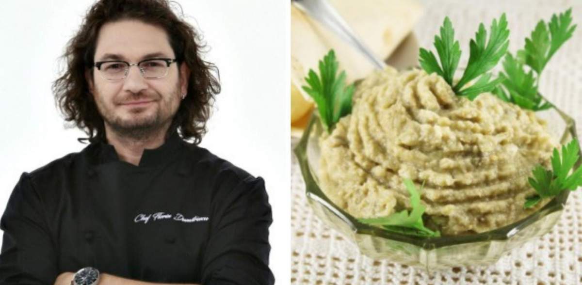 Rețeta de salată de vinete a lui chef Florin Dumitrescu. Care este secretul marelui bucătar