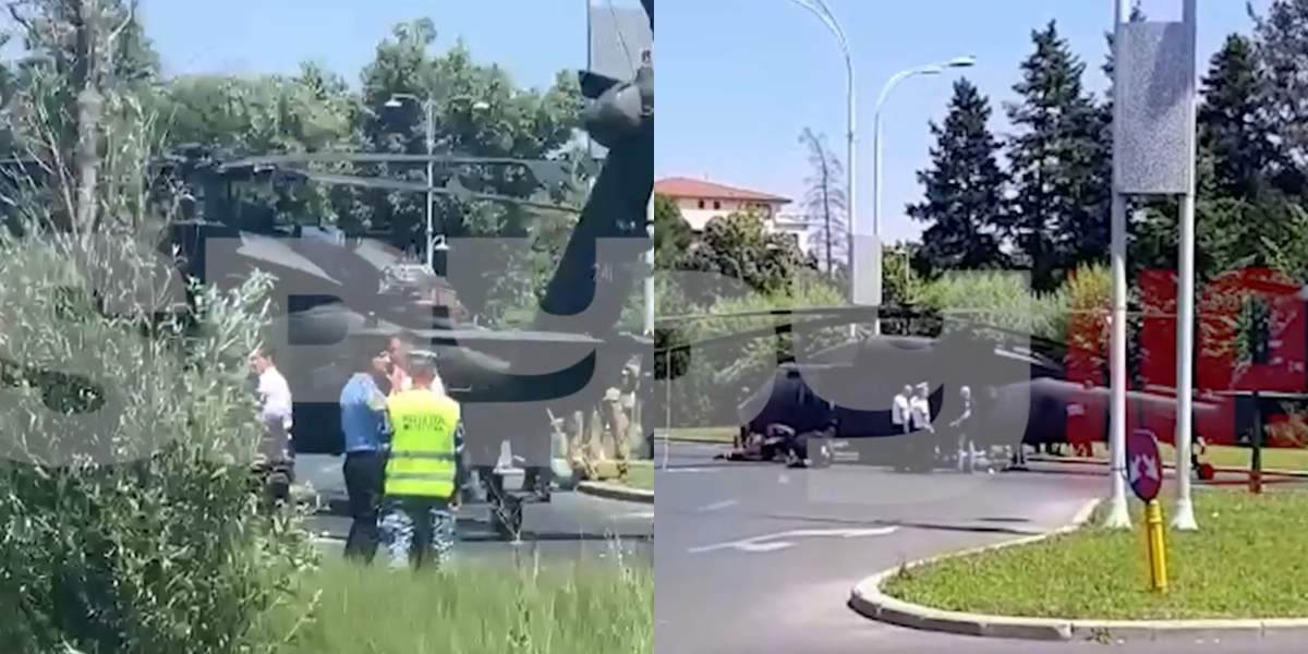 elicopter aterizat bucuresti