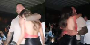 Alex Bodi și Oana Marica, moment de tandrețe în club! Cum a fost filmat cel mai nou cuplu din showbiz / VIDEO