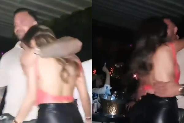 Alex Bodi și Oana Marica, moment de tandrețe în club! Cum a fost filmat cel mai nou cuplu din showbiz / VIDEO