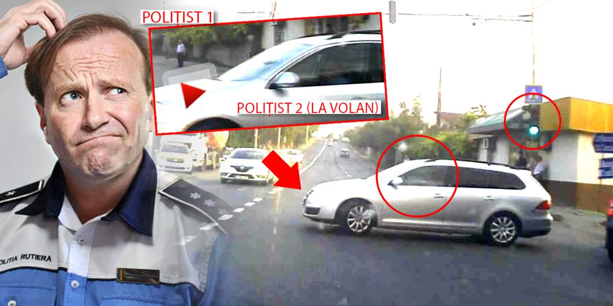 VIDEO / Om al legii, filmat într-o ipostază scandaloasă / Pericol public, la volan!