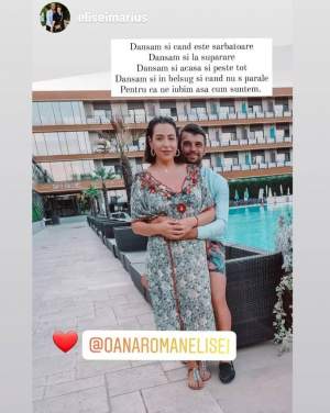 Marius Elisei, declarație de amor în versuri pentru Oana Roman. Cum s-au fotografiat cei doi la marginea piscinei: ”Ne iubim așa cum suntem” / FOTO
