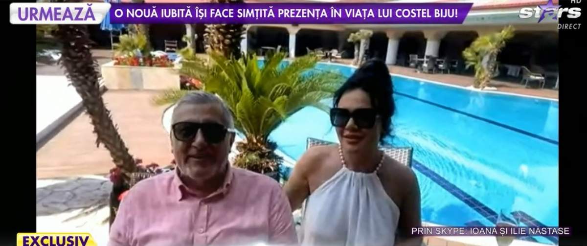 Ilie Năstase și Ioana Năstase, la mare de ziua lui de naștere