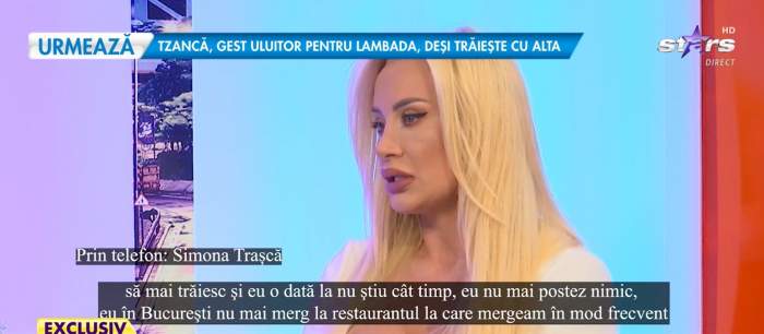 Simona Trașcă la Antena Stars