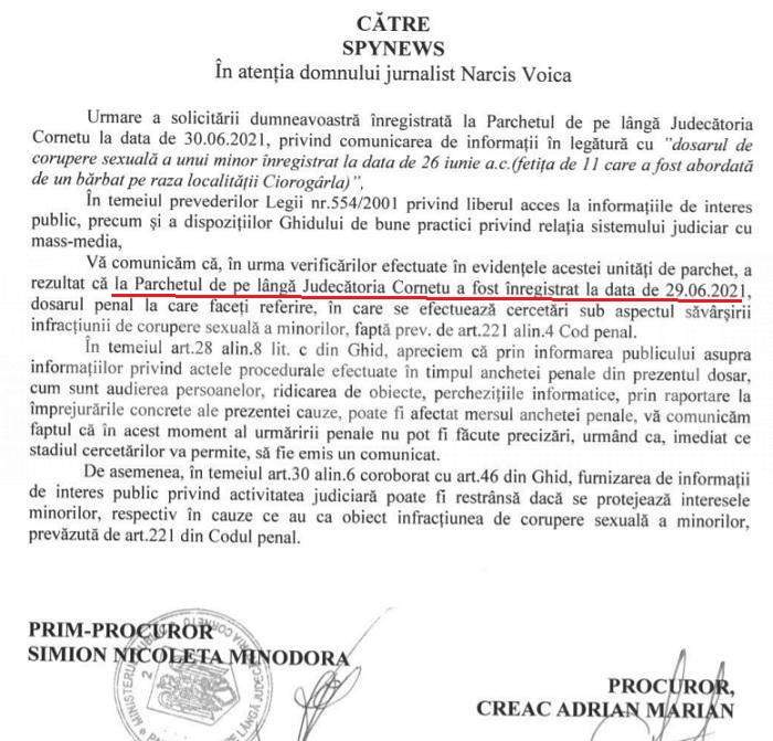 Polițiștii se anchetează între ei, într-un dosar de pedofilie / Document incredibil, în cazul perversului care a abuzat o fetiță de 11 ani, la Ciorogârla