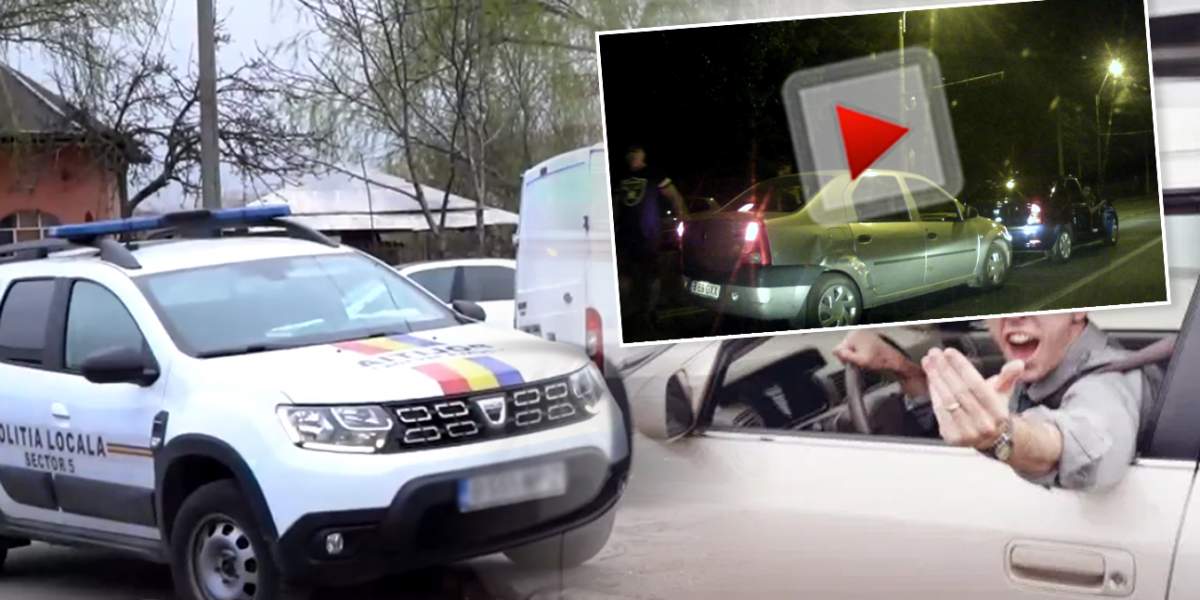 VIDEO / Poliția Locală și Jandarmeria, reacții incredibile, în cazul unui șofer atacat în trafic / Detalii exclusive