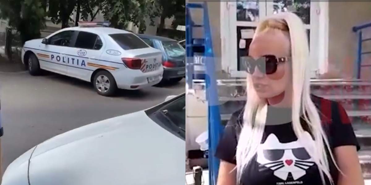 Simona Trașcă s-a trezit cu poliția, după ce agresorul ei i-a anunțat
