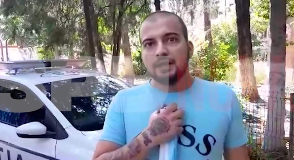Primele declarații ale agresorului Simonei Trașcă, după ce susține că a fost atacat de vedetă cu un spray paralizant: ”Nu am intenția de-ai face rău” / VIDEO