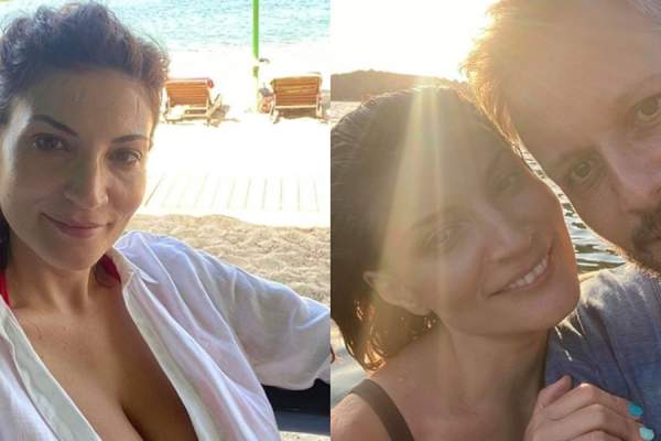Ioana Ginghină, prima imagine cu iubitul ei, Cristi Pitulice, pe contul de Instagram. Cei doi se află alături de fiica vedetei în vacanță
