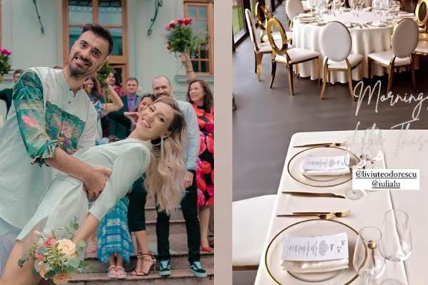 Primele imagini de la nunta lui Liviu Teodorescu. Cum arată restaurantul ales de el și soția sa