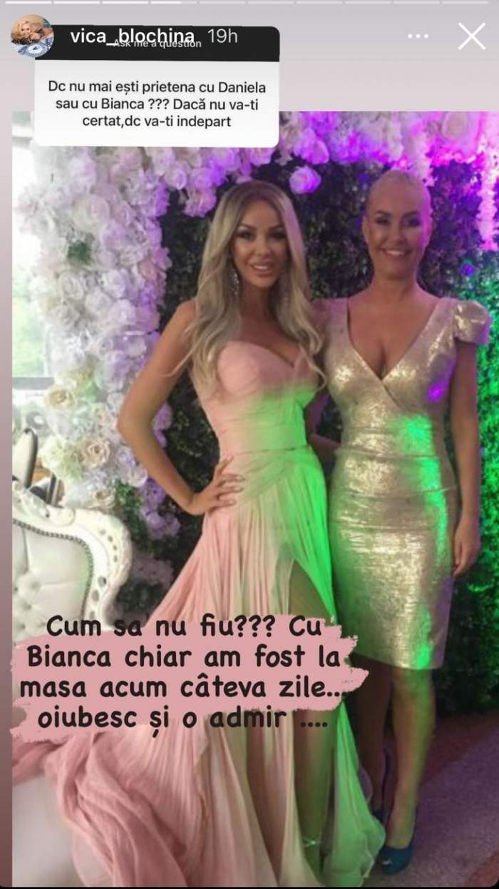 bianca dragusanu si vica blochina imbracate elegant