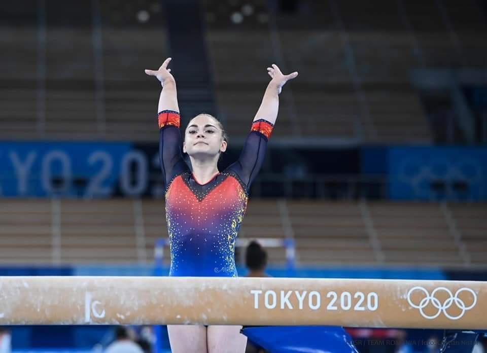 Cine este Maria Holbură, a doua gimnastă din Romania care participă la Jocurile Olimpice 2020 de la Tokyo