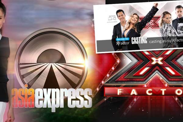 Când încep Asia Express și X Factor la Antena 1. Anunțul oficial