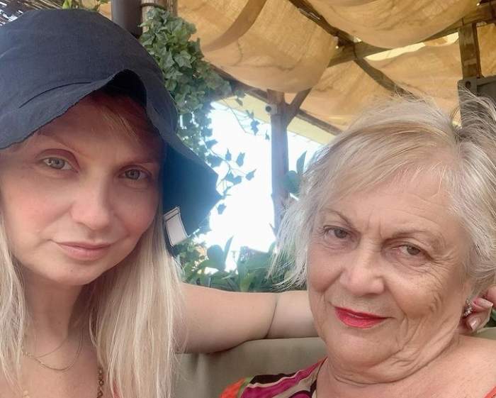 cristina cioran si mama ei selfie