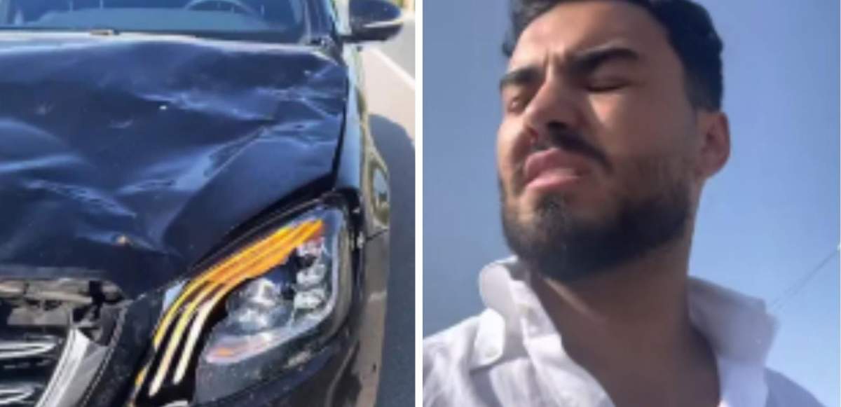 Jador, accident grav cu mașina! Artistul și-a distrus bolidul de lux. "Am văzut moartea cu ochii" / VIDEO