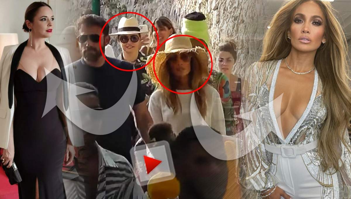 Întâlnire bombă în showbiz! Andreea Marin, surprinsă alături de Jennifer Lopez și Ben Afflek / VIDEO
