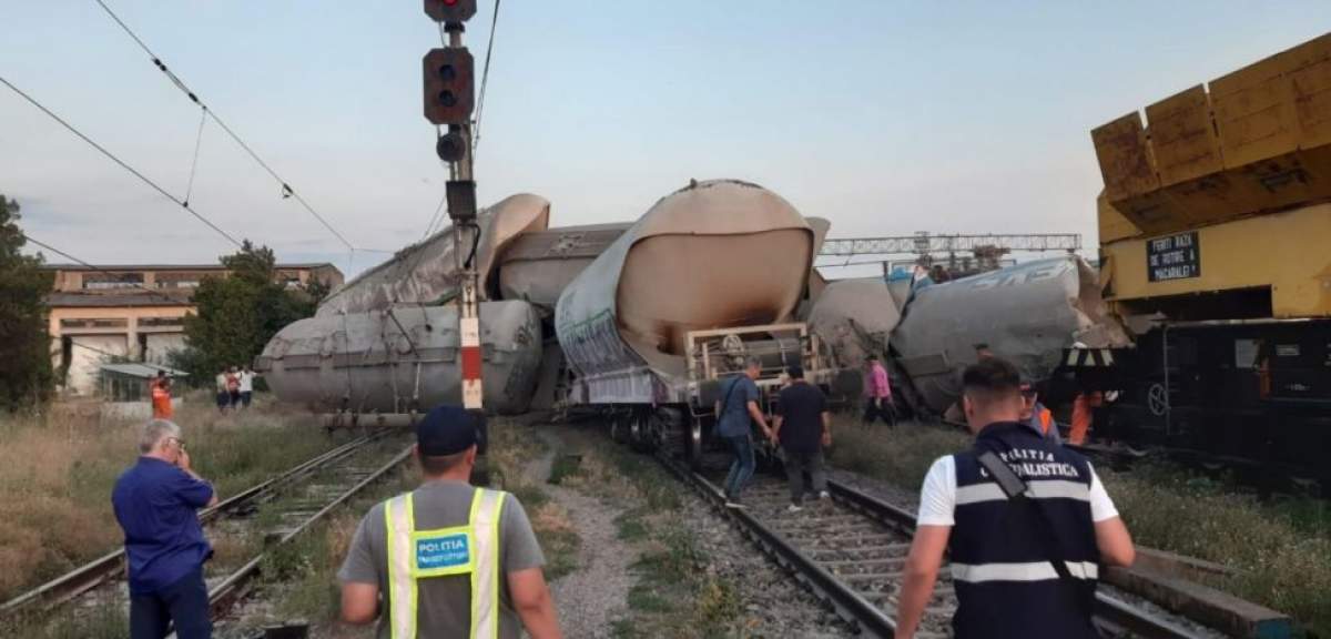 Mecanicul care a provocat accidentul feroviar de la Fetești a fost reținut. Bărbatul a fost găsit cu alcoolemie de către polițiști