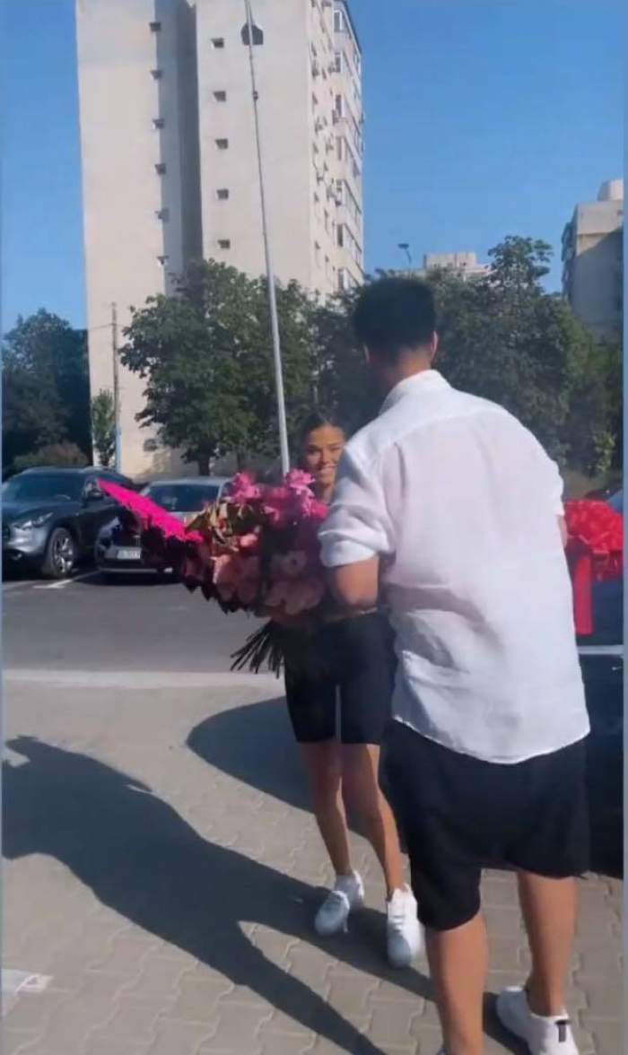 Theo Rose, surpriză de proporții din partea iubitului ei, Alex Leonte. Ce i-a dăruit nepotul lui Nea Marin: ”Nu plânge, că te bat” / FOTO