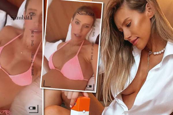Cum arată Gabriela Prisacariu în costum de baie, înainte cu o lună de a naște. Soția lui Dani Oțil, apariția inedită pe internet / FOTO