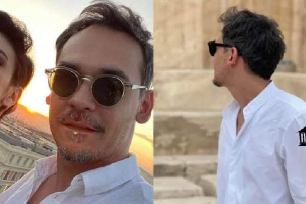 Răzvan Simion și Daliana Răducan, vacanță romantică în Grecia! Ipostaze rare, de cuplu, cu cei doi: „În Atena...” / FOTO