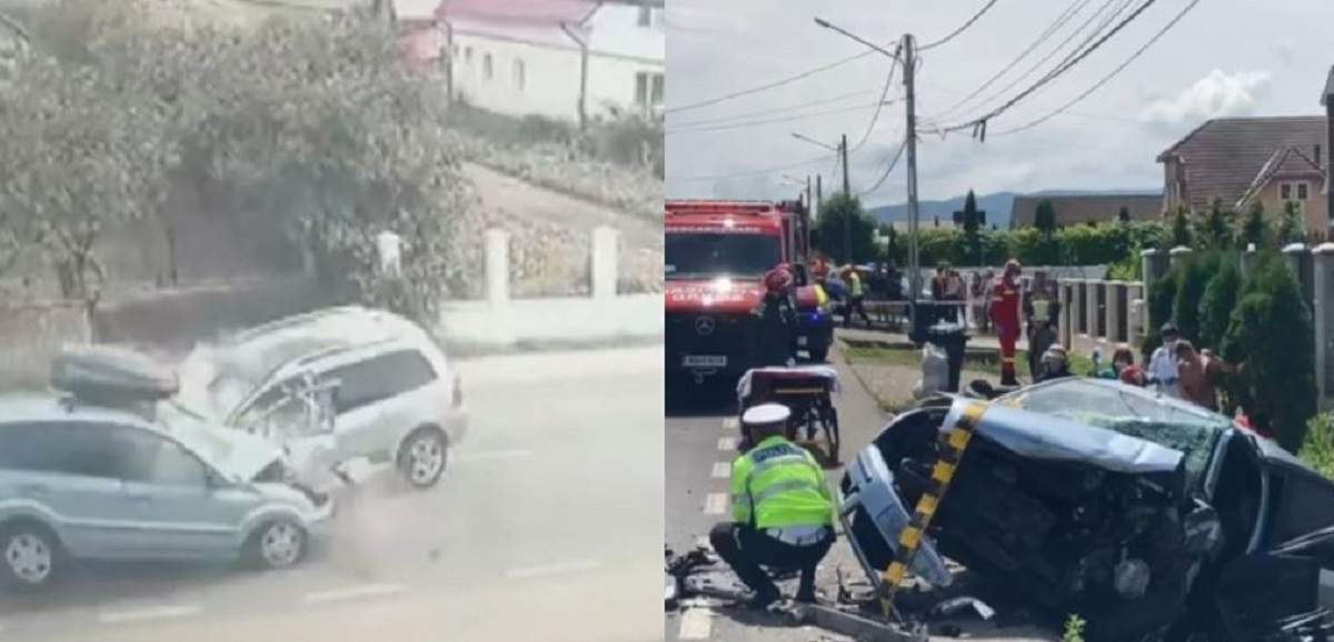 Accident tragic în Bistrița-Năsăud! O tânără gravidă a murit, iar alte trei victime au ajuns la spital. Cum s-a petrecut nenorocirea