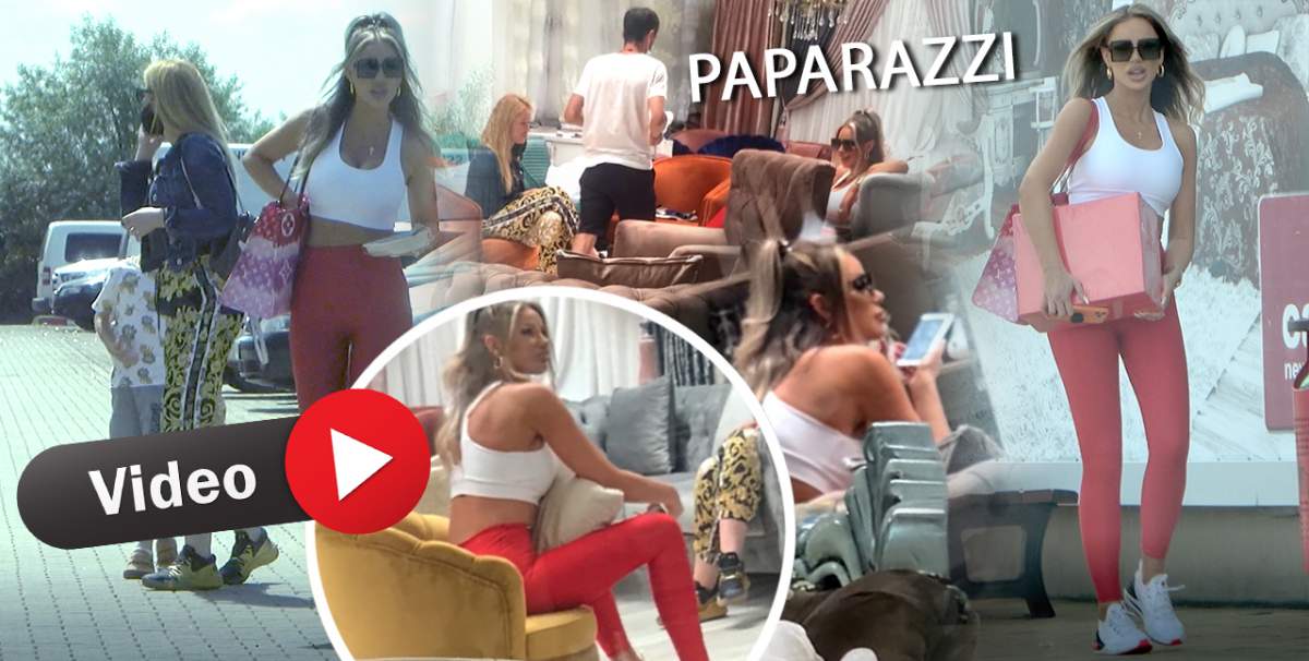 Bianca Drăgușanu și sora ei, show la cumpărături. Cum au fost surprinse cele două vedete când credeau că nu le vede nimeni / PAPARAZZI