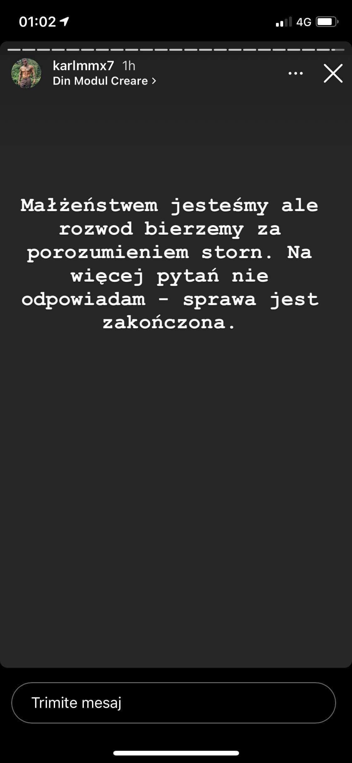 Justyna divorțează de luptătorul MMA pentru Alex Bodi! Anunțul făcut de soțul șatenei: „Cazul s-a încheiat” / FOTO