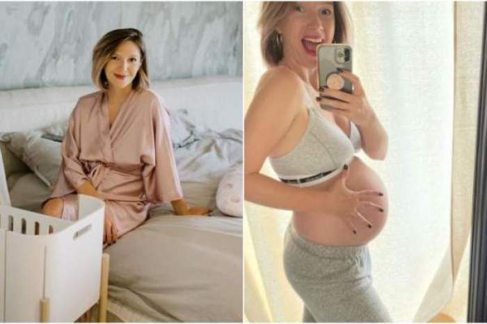 Cum arată Adela Popescu cu doar câteva zile înainte de a naște. Chiar Radu Vâlcan a postat imaginea: ”Nu m-am putut abține”