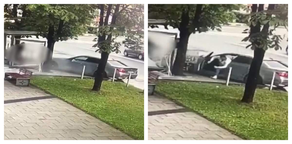 Noi imagini de la accidentul din Baia Mare, în care un tânăr a rămas fără picior și soția i-a murit. Denisa a fost înmormântată ieri / VIDEO