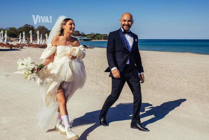 Alexandra Stan, imagini emoționante de la nunta cu Emanuel Necatu. Ce nu s-a văzut de la fericitul eveniment / VIDEO