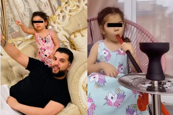 Fiica lui Tzancă Uraganu, filmată în ipostaze incredibile. Cum și-a surprins Lambada copilul / FOTO