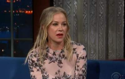 Christina Applegate la o emisiune