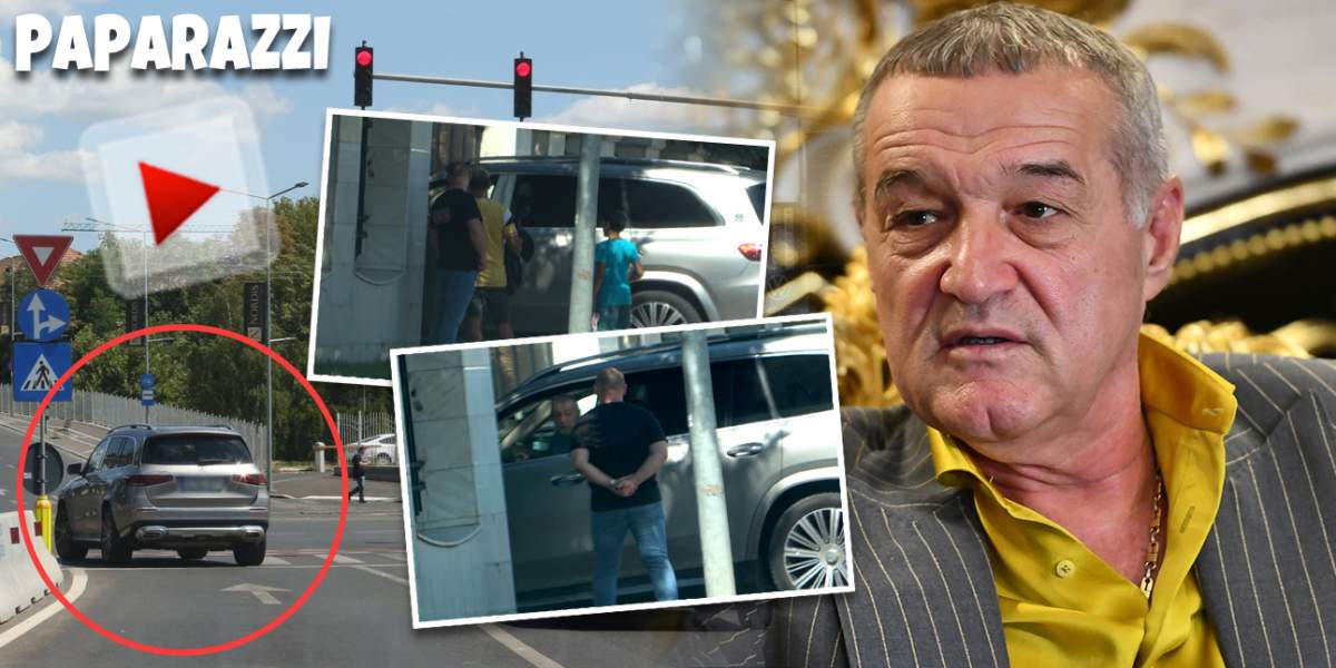 Chiar dacă nu ține cont de legislația rutieră, Gigi Becali compensează cu faptele bune. Afaceristul a trecut pe roșu la semafor, dar a ajutat cu bani oamenii străzii / PAPARAZZI