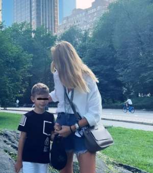 Valentina Pelinel a plecat în concediu în America cu fiul său și al lui Cristi Borcea. Cum arată acum Milan