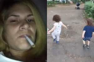 Ultimele imagini în viață cu gemenii din Ploiești alături de mama lor. Cum i-a surprins Andreea în parc pe micuți / VIDEO