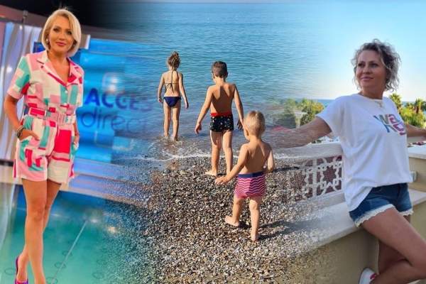 Mirela Vaida, imagini de colecție din vacanță. Ce destinație de basm a ales prezentatoarea Acces Direct pentru întreaga familie / FOTO