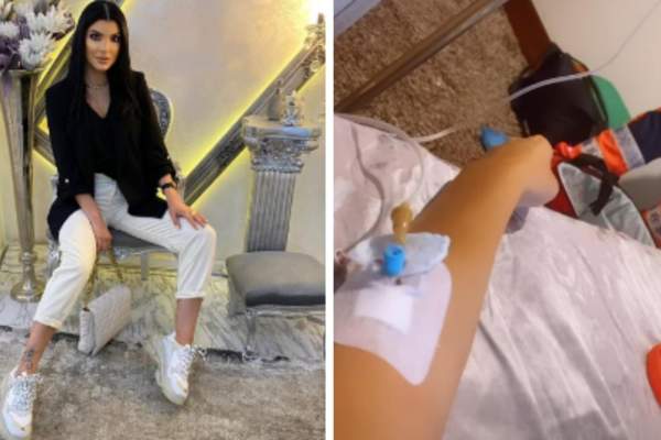 Andreea Tonciu a ajuns pe perfuzii. Vedeta este în grija medicilor