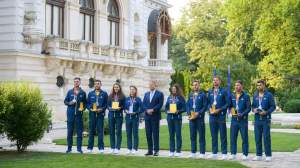 Klaus Iohannis i-a decorat pe sportivii români care au urcat pe podium la JO de la Tokyo: ”Sunt modele pentru campionii de mâine”