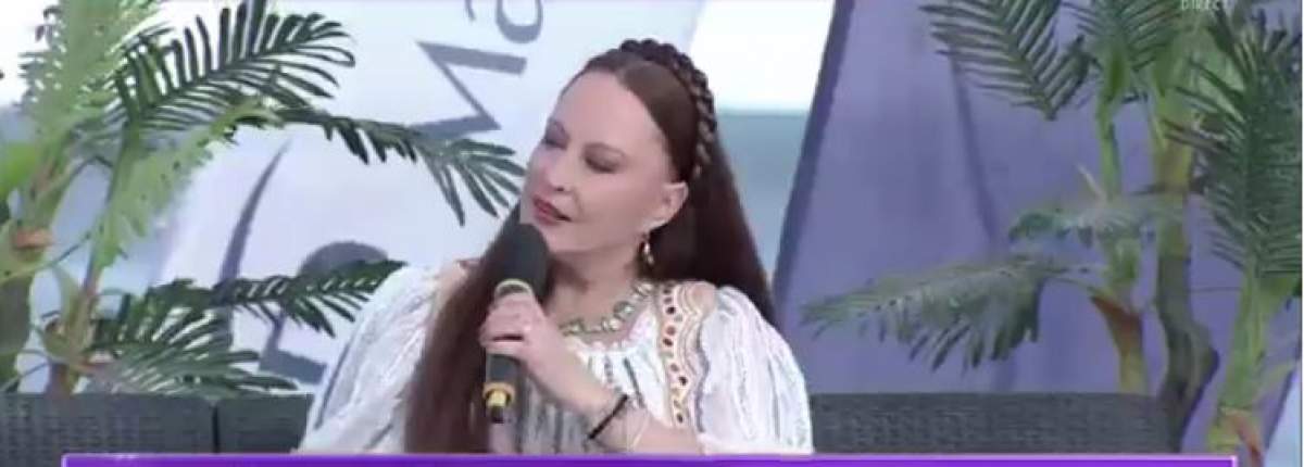 Maria Dragomiroiu la emisiune, pe plajă